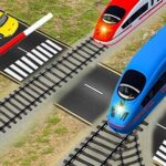 Railroad Crossing Station Sim-Spiel 3D