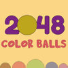 2048 farbige Kugeln